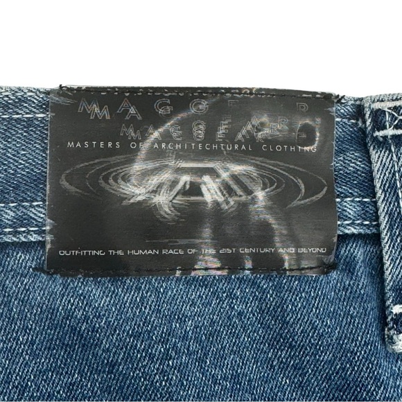 Rare Vintage 90s Macgear Jeans Skater Rave Hip Hop Wide Leg Baggy | 32” x 30” - Picture 11 of 13